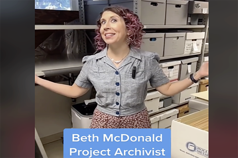 Beth McDonald, Project Archivist 