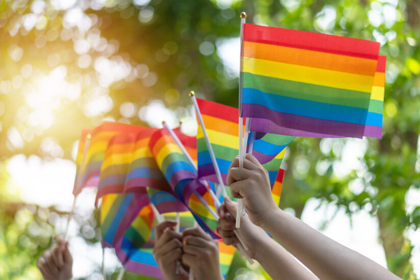 Pride flags